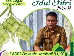 Kades Dayeuh, Jamhali BJ, SE Mengucapkan Selamat Hari Raya Idul Fitri 1444 H