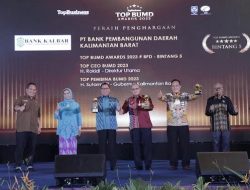 Bank Kalbar Raih Penghargaan Top BUMD Award 2023, BPD Bintang 5