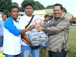 Bupati Cup Kabupaten Samosir 2023 Dimulai, Vandico T Gultom Lakukan Kick Off