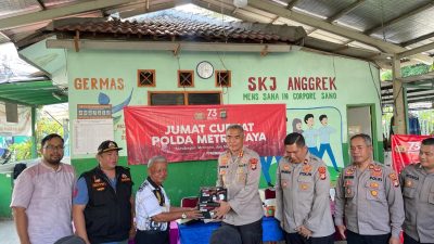 Jumat Curhat Polda Metro Jaya Giat Silaturahmi Serta Mendengar Keluh Kesah Warga Petamburan