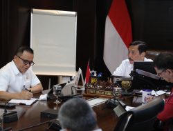 Menko Luhut dan Menteri Anas Kebut SPBE Bidang Kemaritiman dan Investasi