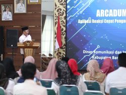 Lauching Arcadumas, Pj Bupati Batola Serukan Respon Cepat Aduan Masyarakat