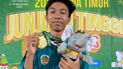 Dayvon Sumbangkan Medali Emas Menembak untuk Kabupaten Madiun