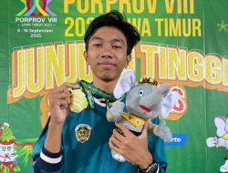 Dayvon Sumbangkan Medali Emas Menembak untuk Kabupaten Madiun