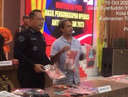 Gelar Konferensi Pers Ops Antik, Polda Kaltim Berhasil Ungkap 252 Kasus Narkoba