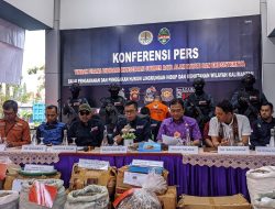 KLHK dan Polda Kalbar Bongkar Jaringan Penyelundup Sisik Trenggiling