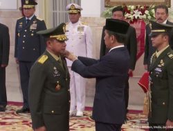 Resmi! Presiden Jokowi Lantik Jenderal Agus Subiyanto Jadi Panglima TNI