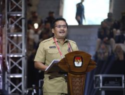 Hadiri Rapat Konsolidasi KPU, Plh. Dirjen Polpum Kemendagri Ajak Generasi Muda Sukseskan Pemilu 2024