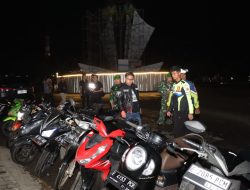 Polres dan Kodim 0616/Indramayu Lakukan Patroli Skala Besar, 10 Kendaraan Terjaring Razia Knalpot Brong