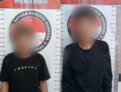 Polres Berau Tangkap Dua Pengedar Sabu