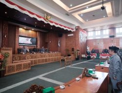 DPRD Kota Depok Gelar Sidang Paripurna Tentang Raprda Penyelenggalan Perizinandan Non perizinan