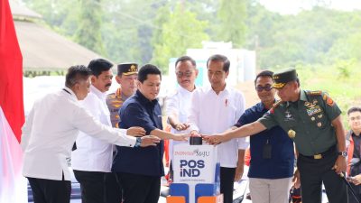 Menteri ATR/BPN Dampingi Presiden Jokowi Groundbreaking dan Meninjau Kawasan IKN