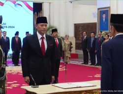 Presiden Jokowi Resmi Lantik AHY Menjadi Menteri ATR/BPN