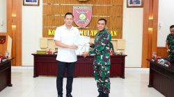 Menteri ATR/BPN Serahkan Sertipikat Tanah Markas Kogabwilhan II Kutai Kartanegara