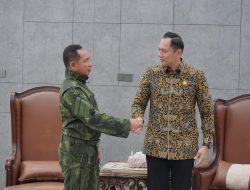 Menteri AHY Bertemu Panglima TNI, Bangun Sinergi dalam Penyelesaian PSN