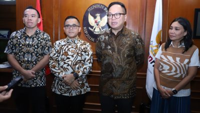 Menteri PANRB Bahas Progres Portal Nasional Bersama Wamen BUMN