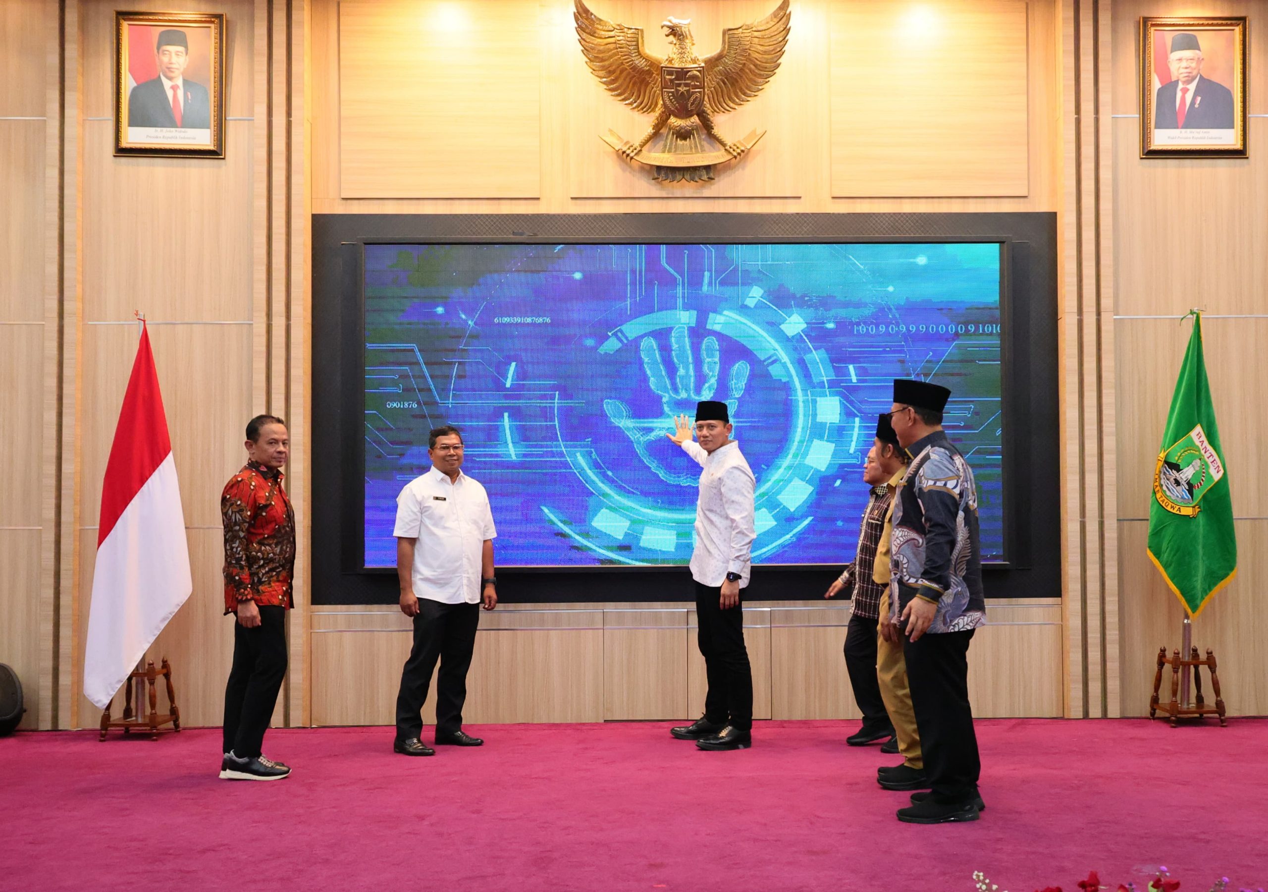 Menteri AHY Deklarasikan Kota Cilegon Jadi Kota Lengkap Pertama di Provinsi Banten