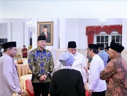 AHY Hadiri Buka Bersama Kabinet Indonesia Maju di Istana Merdeka