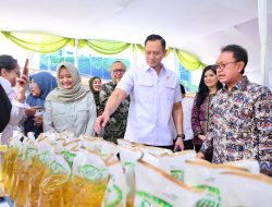 Gelar Bazar Ramadhan, Menteri AHY: UMKM Salah Satu Penopang Ekonomi Indonesia