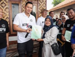 AHY Sebut Nilai Tanah di Kabupaten Cianjur Meningkat Berkat Reforma Agraria