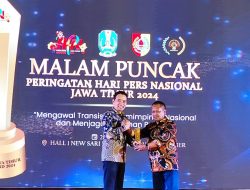 Sukses Bikin DPD RI Bertaji, LaNyalla Terima Special Award dari PWI Jatim