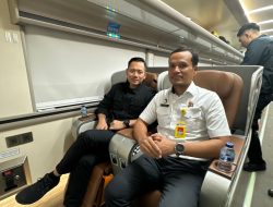 Kunjungi Yogyakarta, Menteri AHY Laju Darat dengan Kereta Taksaka