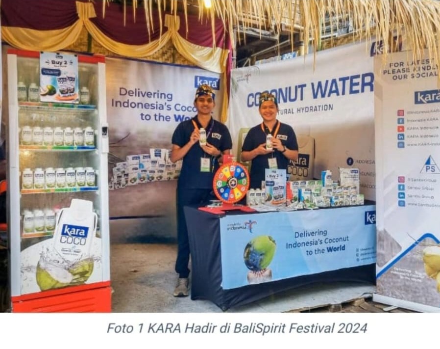 KARA dan Kebaikan Kelapa di BaliSpirit Festival 2024