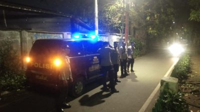 Patroli Wilayah Polsek Johar Baru Antisipasi Kejahatan Jalanan di Malam Hari dan Menjelang Pagi Hari