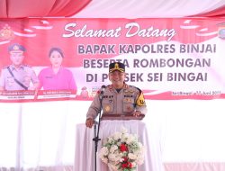 Kunjungan Kerja Kapolres Binjai Pupuk Silaturahmi Eratkan Kekompakan