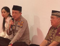 Kapolres Binjai Beserta Keluarga Doa Bersama Memasuki Rumah Dinas