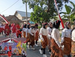 Dengan Semangat Merdeka, Pemuda Dusun I Sukolilo Gelar Jalan Santai