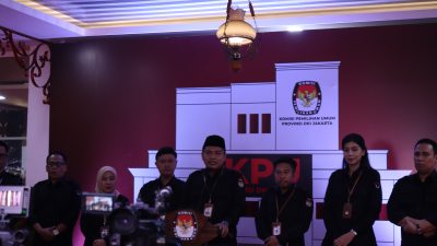 KPU DKI Jakarta Terima Berkas 2 Bakal Calon dan Wakil Gubernur Jelang Kontestasi Pilkada 2024