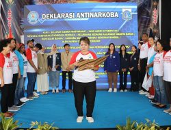 Warga Kampung Permata Yang Dikenal Kampung Narkoba Deklarasi Anti Narkoba