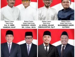 KPU Binjai Resmi Menetapkan 4 Pasangan Calon Dalam Pilkada Serentak 2024