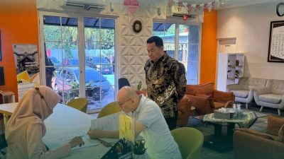 Kakanwil BPN DKI Jakarta Tinjau Layanan Pertanahan dan Proses Alih Media di Kantah Jakbar