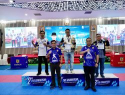 Kanwil BPN Provinsi Jateng Jadi Juara Umum Pertandingan Karate HANTARU 2024