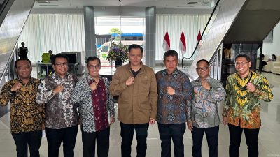 Tiba di Kota Balikpapan, AHY Menuju IKN untuk Peresmian dan Penyerahan Sertipikat Istana Negara dan Istana Garuda