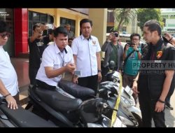 Polres Metro Jaksel Kembalikan Motor Curian kepada Pemiliknya 