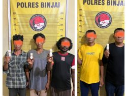 Satnarkoba Polres Binjai Ratakan Barak Narkoba di Dua Lokasi