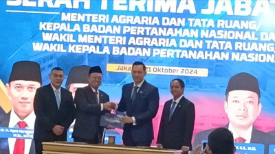 AHY Titipkan Kementerian ATR/BPN ke Nusron Wahid