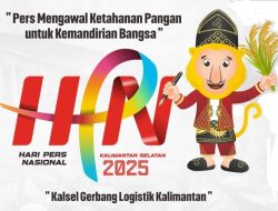 Kalsel Tuan Rumah HPN 2025: Logo Resmi Diluncurkan